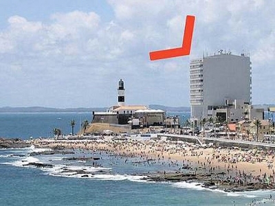 APTO DE TEMPORADA SALVADOR NO FAROL DA BARRA.