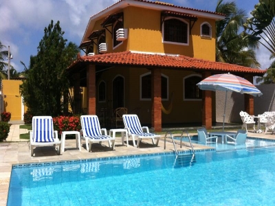 CASA NA PRAIA PARA ALUGAR PORTO DE GALINHAS.
